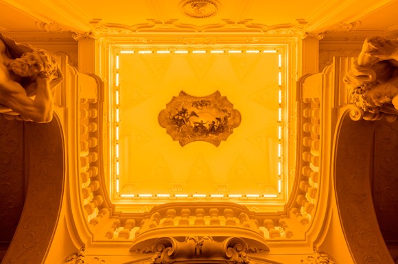 Olafur Eliasson Baroque Baroque Yellow corridor
