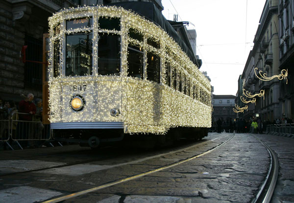 Quest’anno Babbo Natale arriva in tram