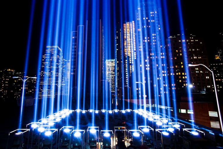 TRIBUTE IN LIGHT